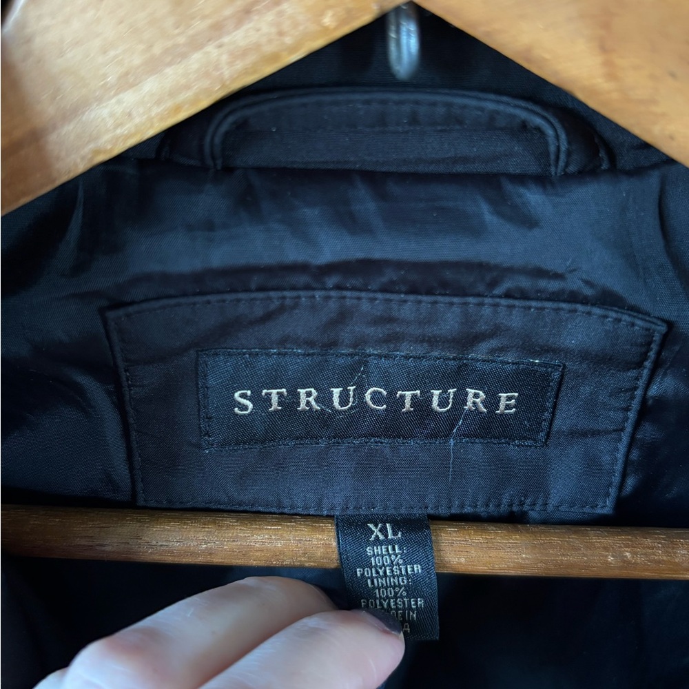 Structure Black Lightweight Zip Jacket - image 3